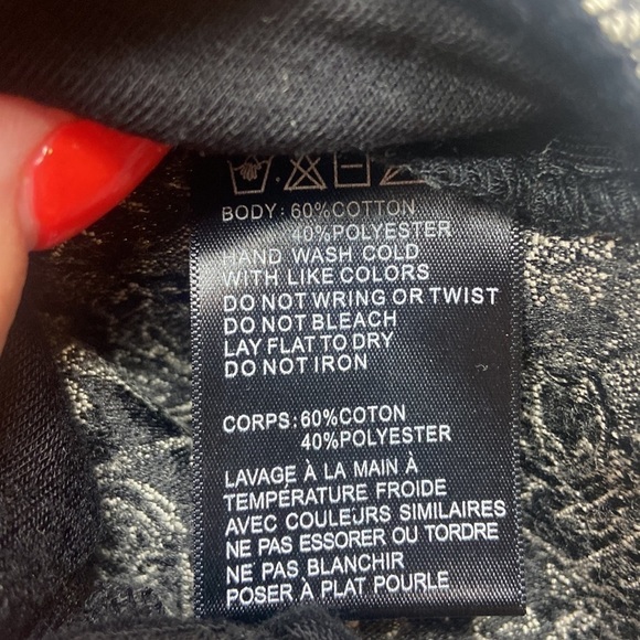 Pins & Needles Embroidered Floral and Lace Crop Top - Picture 6 of 6